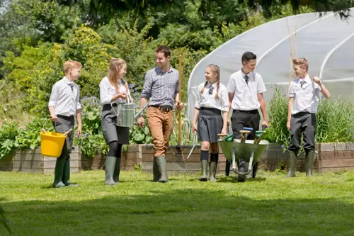 bring beauty to your school with a new garden