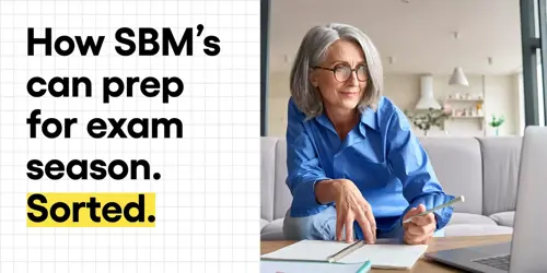 how sbms can prep for exam season